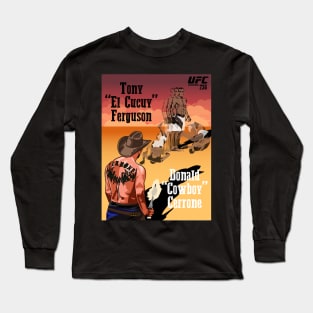 Donald Cerrone vs Tony Ferguson poster Long Sleeve T-Shirt